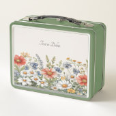 Kleurrijke Wildflower Lunchbox (Achterkant)