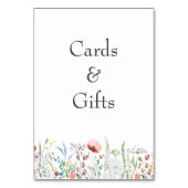 Kleurrijke Wildflower Meadow Kaarten & Cadeaubordj (Voorkant)