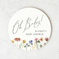 Kleurrijke Wildflower Oh Baby