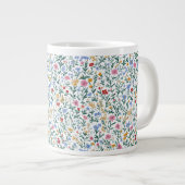 Kleurrijke Wildflower Pattern Specialty Mok (Voorkant rechts)