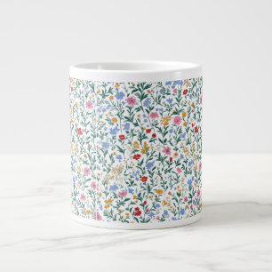 Kleurrijke Wildflower Pattern Specialty Mok