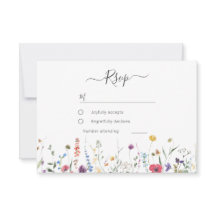 Kleurrijke Wildflower Spring Summer Wedding