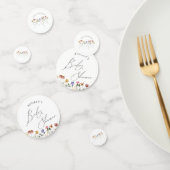 Kleurrijke Wildflower tafel Confetti (Groep)