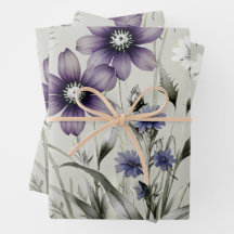 Kleurrijke Wildflower Verjaardag Wrap
