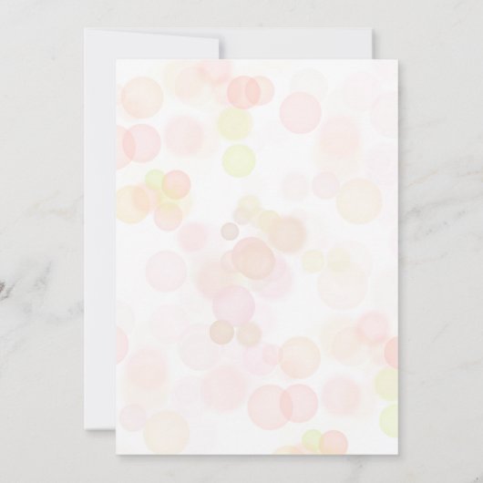 Kleurrijke Wildflower Vlinders Verjaardag Meisje Kaart (Achterkant)