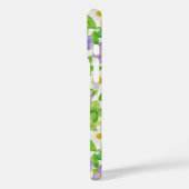 Kleurrijke Wildflowers Bloempatroon Monogram Case-Mate iPhone Case (Achterkant / Links)