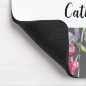 Kleurrijke Wildflowers met aangepaste naam Grey Mo Muismat (Hoek)