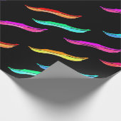 Kleurrijke wind inpakpapier (Hoek)