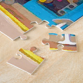 Kleurrijke winkels in Key West Legpuzzel (Zijkant)