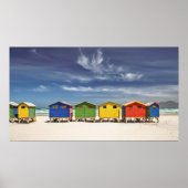 Kleurrijke winkels | Muizenberg, Zuid-Afrika Poster (Voorkant)