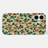 Kleurrijke Winter Pinecone Branches Case-Mate iPhone Case (Achterkant (horizontaal))