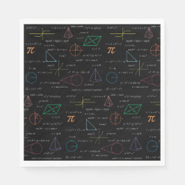 Kleurrijke wiskundige vergelijkingen Wiskunden Servet