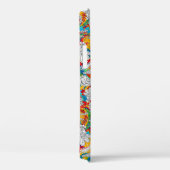 kleurrijke witte paisleypatronen Case-Mate iPhone case (Achterkant / Rechts)