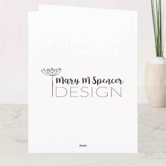 Kleurrijke woestijnlandschap Cactus Waterverf Kaar Kaart (Achterkant)