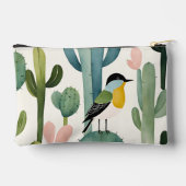 Kleurrijke woestijnvogel op cactus etui (Achterkant)