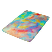 Kleurrijke wolken badmat (Gekanteld)