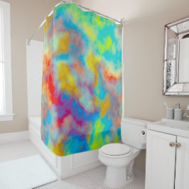 Kleurrijke wolken douchegordijn