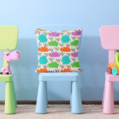 Kleurrijke Wolken en Regendruppels Kussen