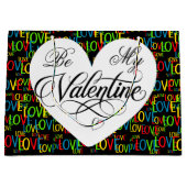 Kleurrijke woorden van liefde groot cadeauzakje (Voorkant)