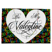 Kleurrijke woorden van liefde groot cadeauzakje (Achterkant)