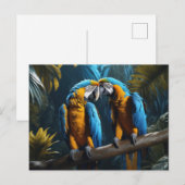 Kleurrijke wortelen briefkaart (Voorkant / Achterkant)