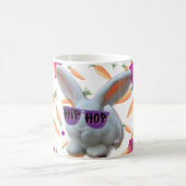 Kleurrijke Wortelen en Whimsical Bunny Mok (Center)