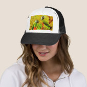 Kleurrijke wortelen trucker pet (In situ)