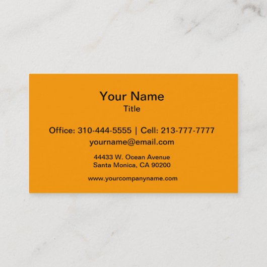 kleurrijke wortelen visitekaartje (Achterkant)