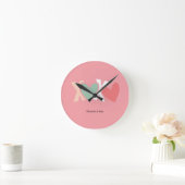 Kleurrijke "XOXO"-Valentijnsdag Ronde Klok (Huis)