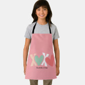 Kleurrijke "XOXO"-Valentijnsdag Schort (Insitu)