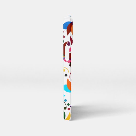 Kleurrijke  Yoga voor de zomer iPhone Hoesje (Rechterkant)