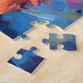 Kleurrijke Yorkshire Terrier Legpuzzel (Zijkant)