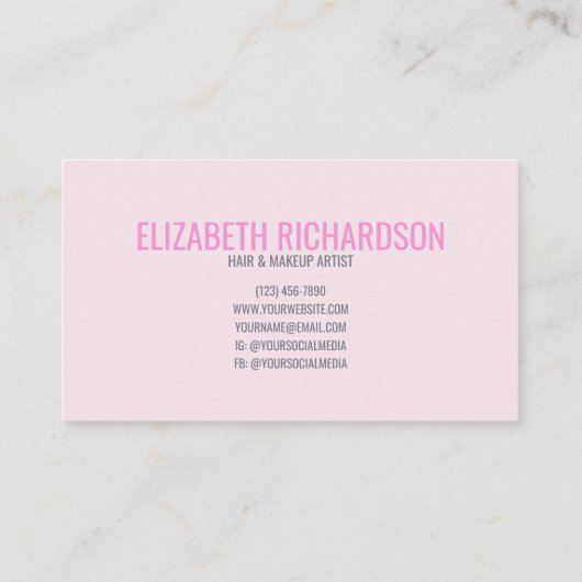 Kleurrijke zachte delicate levendige pastel regenb visitekaartje (Achterkant)