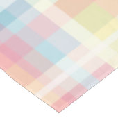 Kleurrijke zachte gingham patroon tafelkleed (Gekanteld)