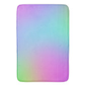 Kleurrijke zachte gradiënt badmat (Voorkant Verticaal)