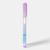 Kleurrijke zachte pastelkleuren Gradient Chic Mono Case-Mate iPhone Case (Achterkant / Rechts)