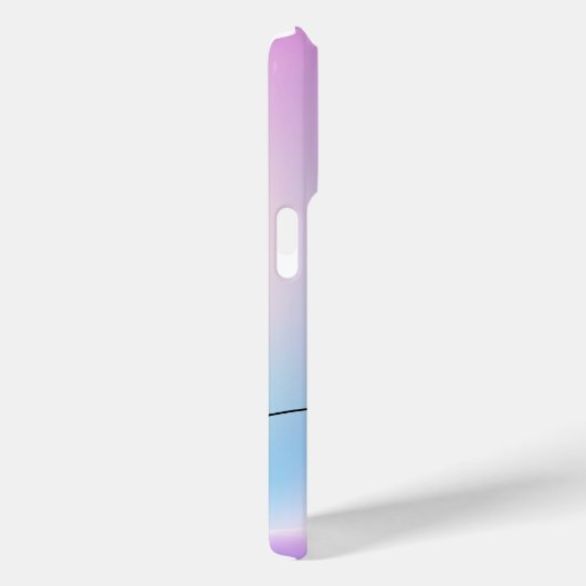 Kleurrijke zachte pastelkleuren Gradient Chic Mono Case-Mate iPhone Case (Achterkant / Rechts)