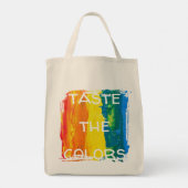 Kleurrijke Zak Tote Bag (Achterkant)