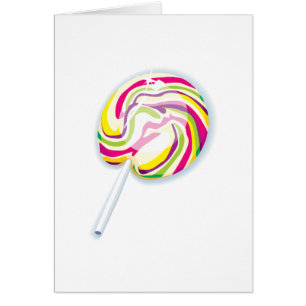 kleurrijke zanderige lolly