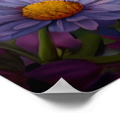 Kleurrijke Zangvogels in Bloei – Spring Floral Pos Poster (Hoek)