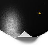 Kleurrijke zebra street art foto afdruk (Hoek)