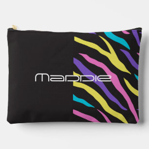 Kleurrijke Zebra Stripes Patroon Accessoire Pouch Etui