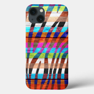 Kleurrijke Zebraafdrukken Case-Mate iPhone Case