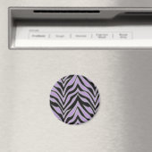 Kleurrijke zebrastrepen magneet (Insitu (Vaatwasser))