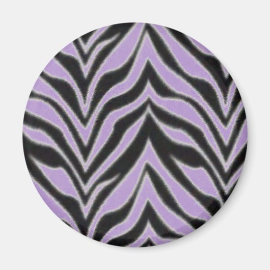 Kleurrijke zebrastrepen magneet (Voorkant)
