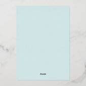 Kleurrijke Zee Glas Kerstfoto Vakantie Kaart (Achterkant)