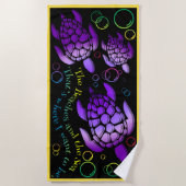 Kleurrijke Zee - Kortstondige handdoek (Voorkant)