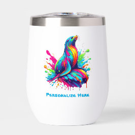 Kleurrijke Zee Lion Splash-