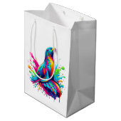 Kleurrijke Zee Lion Splash- Medium Cadeauzakje (Achterkant Gekanteld)