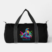 Kleurrijke Zee Lion Splash Ritszak Plunjezak (Voorkant)